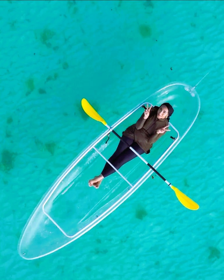 jetski and kayaking tour activity