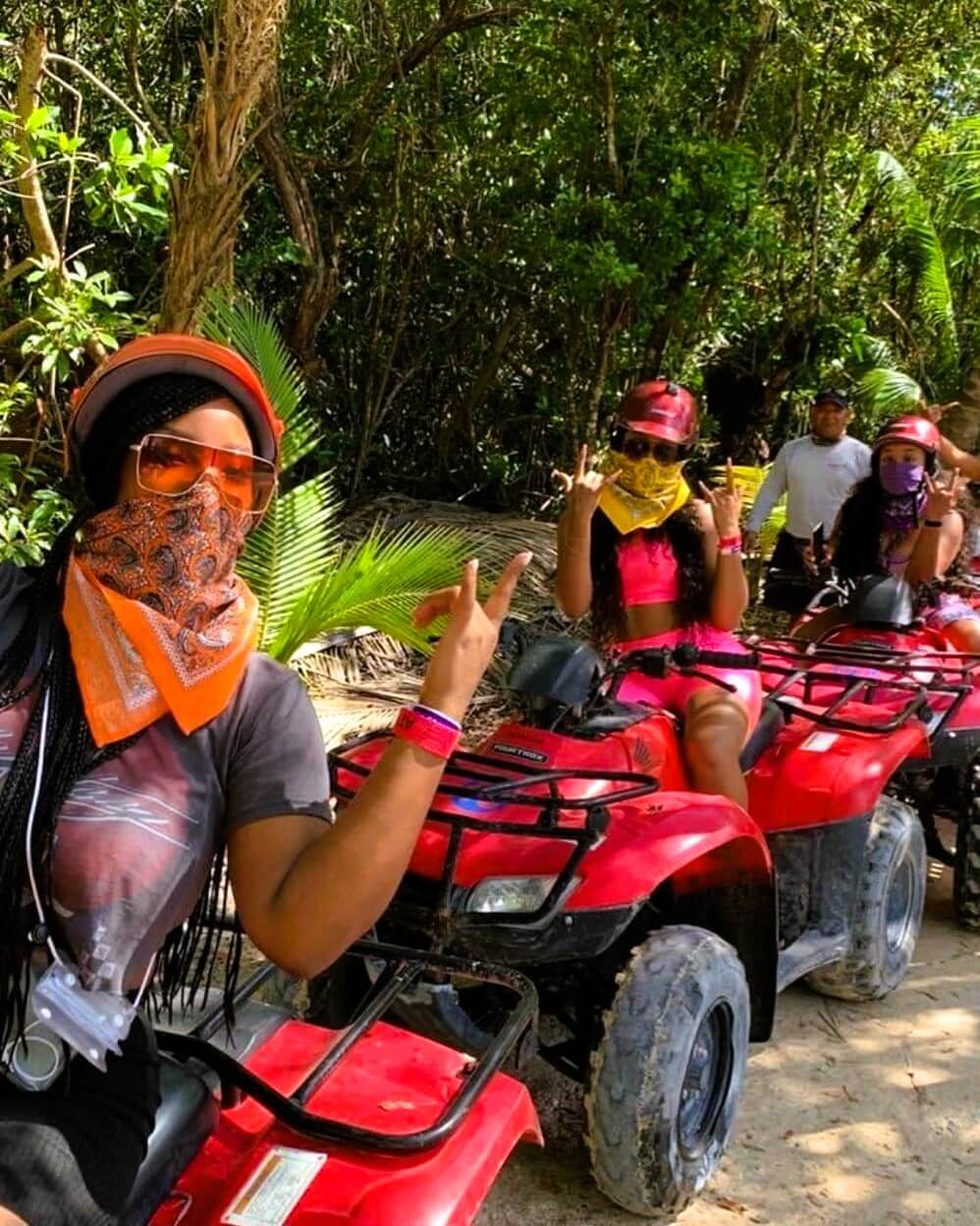 Quad biking experience in Zanzibar with scenic views