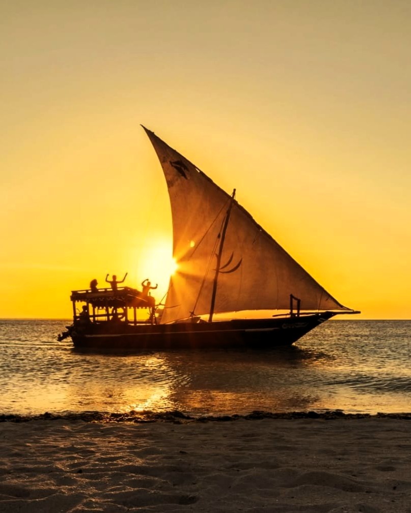 Evening dhow sailing experience during the sunset cruise